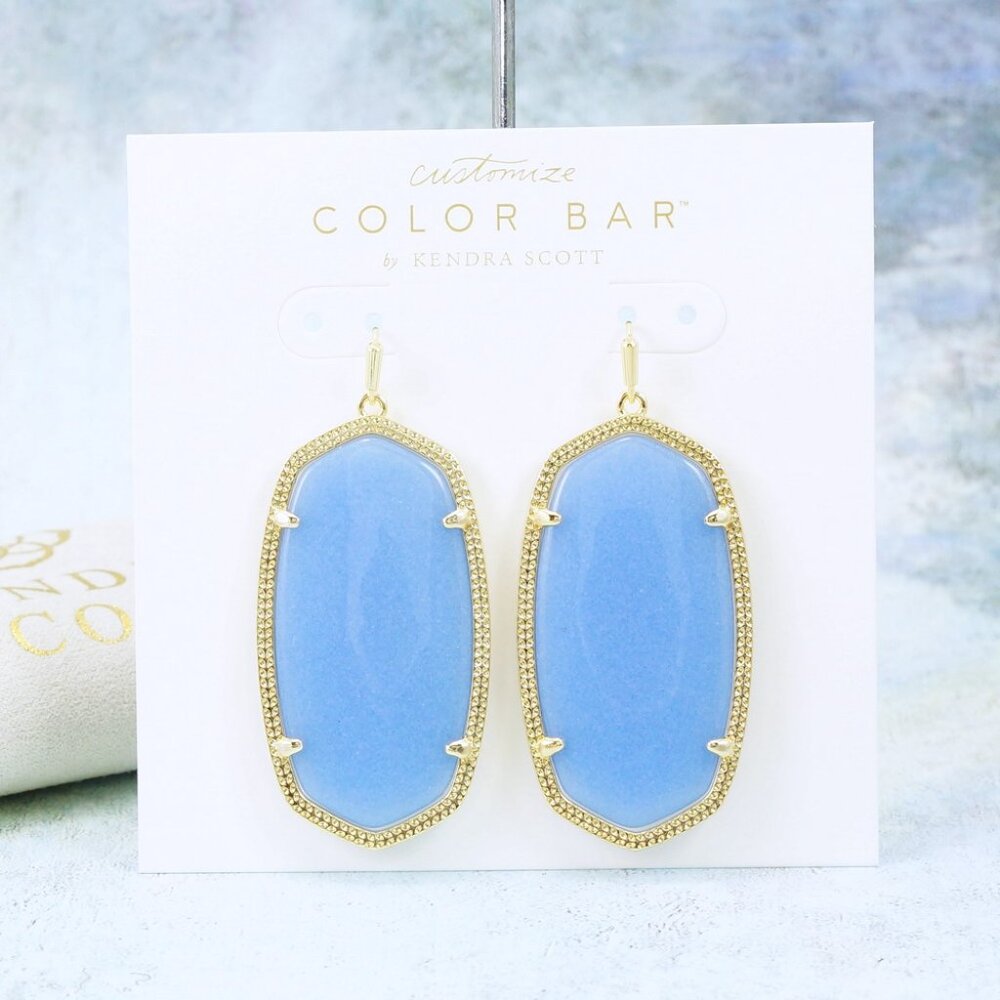 Kendra Scott Danielle Glow in the Dark Earrings Gold Plated